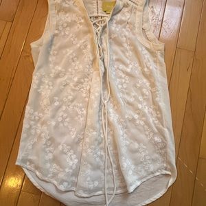 Maeve Anthropologie women’s size 2 white